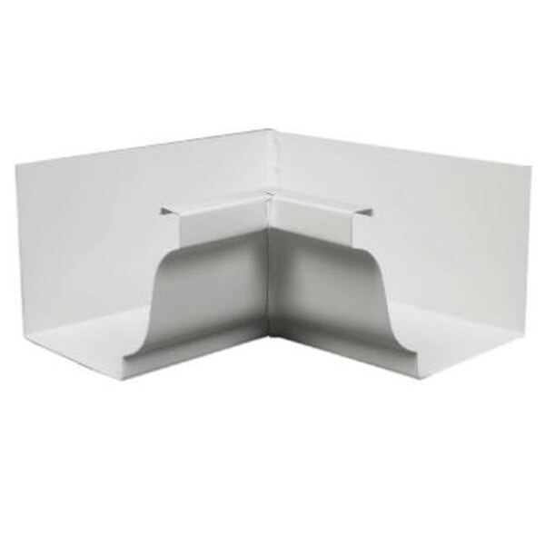 Amerimax Home Products Amerimax Home Products 19201 Galvanized Steel Inside Mitre; White - 4 in 513952 - main